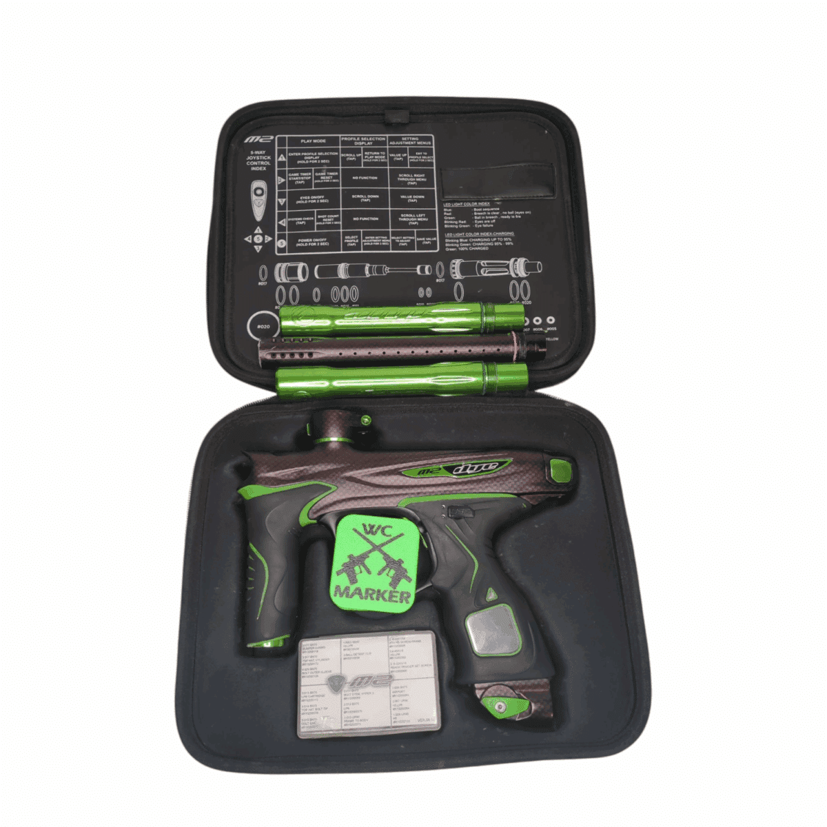 DYE M2, Carbon Green - Used - Image 3