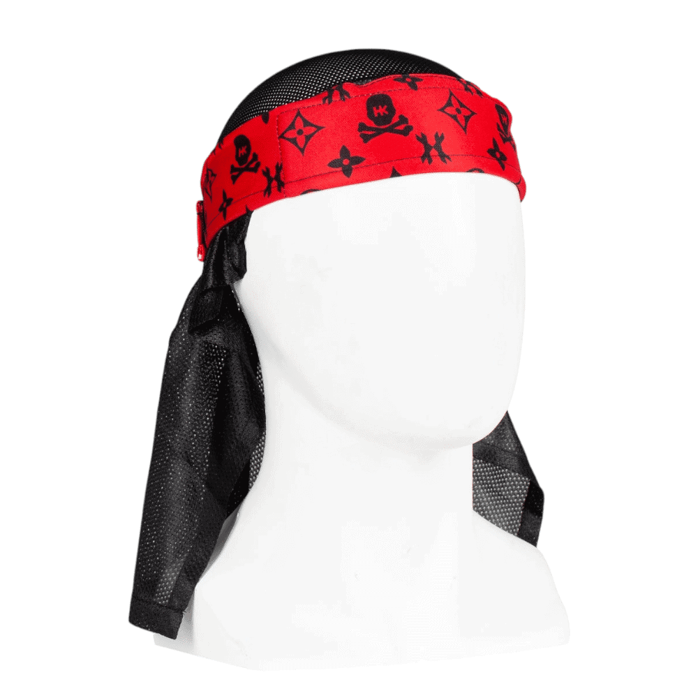 HK Headwrap - Monogram Red - Used