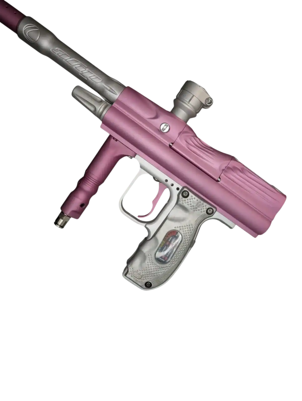 angel speed demon, pink / silver used