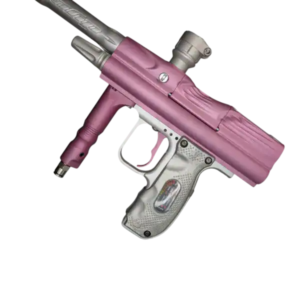 angel speed demon, pink / silver used