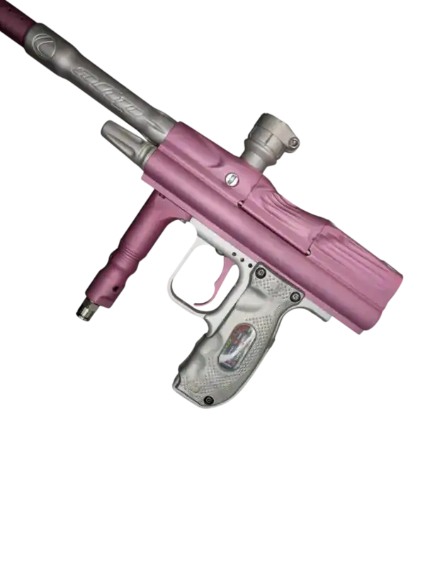 angel speed demon, pink / silver used