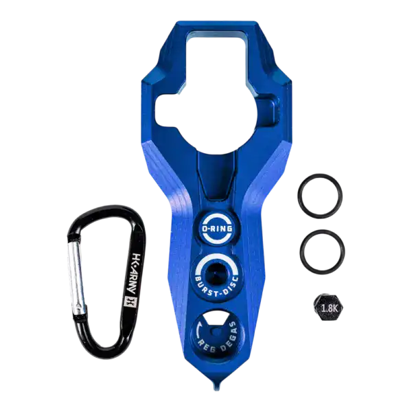 hk army reg multi tool, blue new