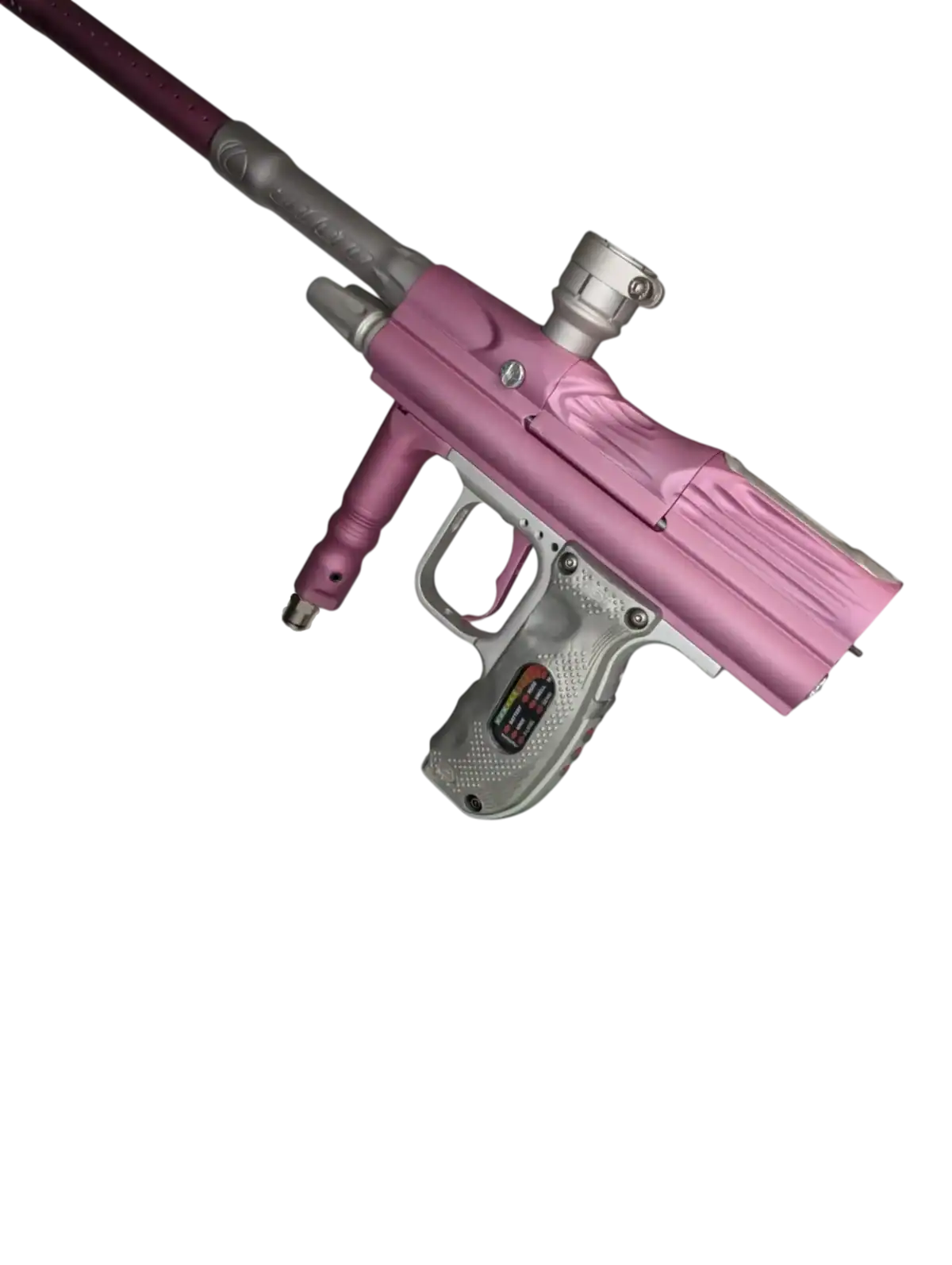 angel speed demon, pink / silver used