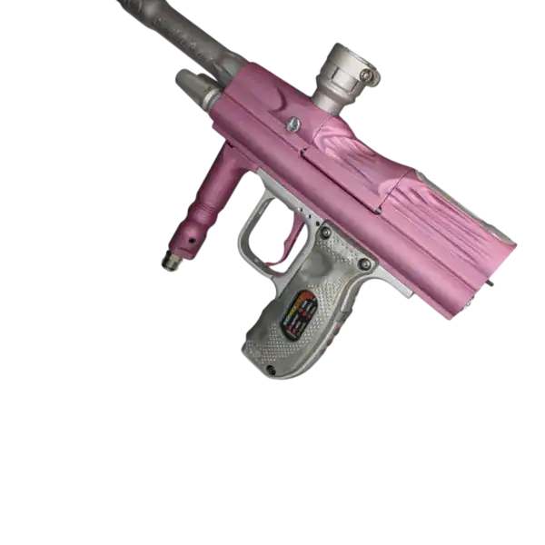 angel speed demon, pink / silver used