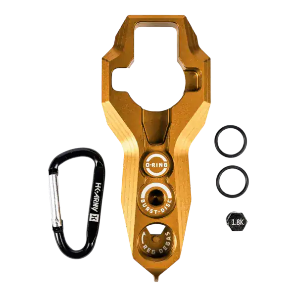 hk army reg multi tool , gold new