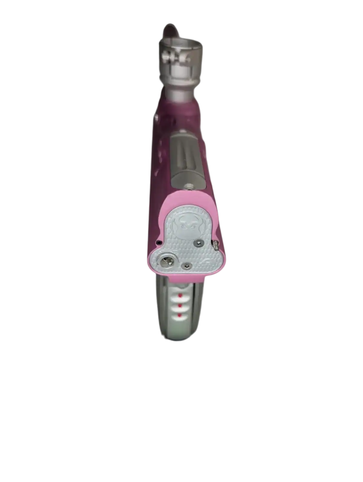 angel speed demon, pink / silver used