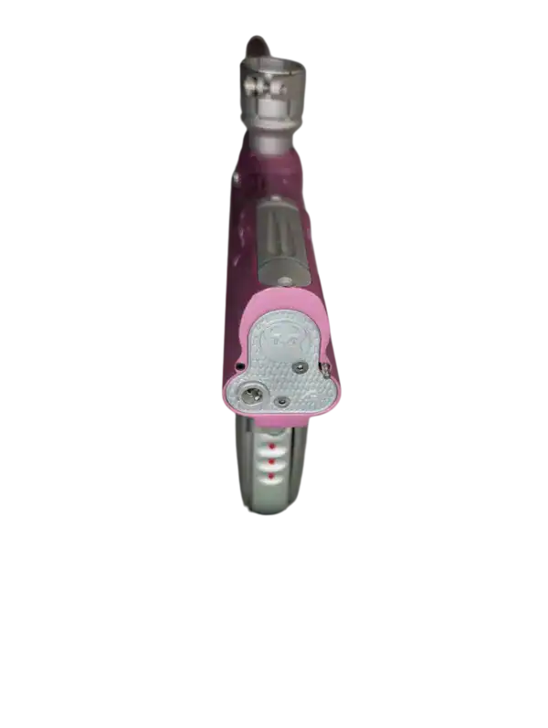 angel speed demon, pink / silver used