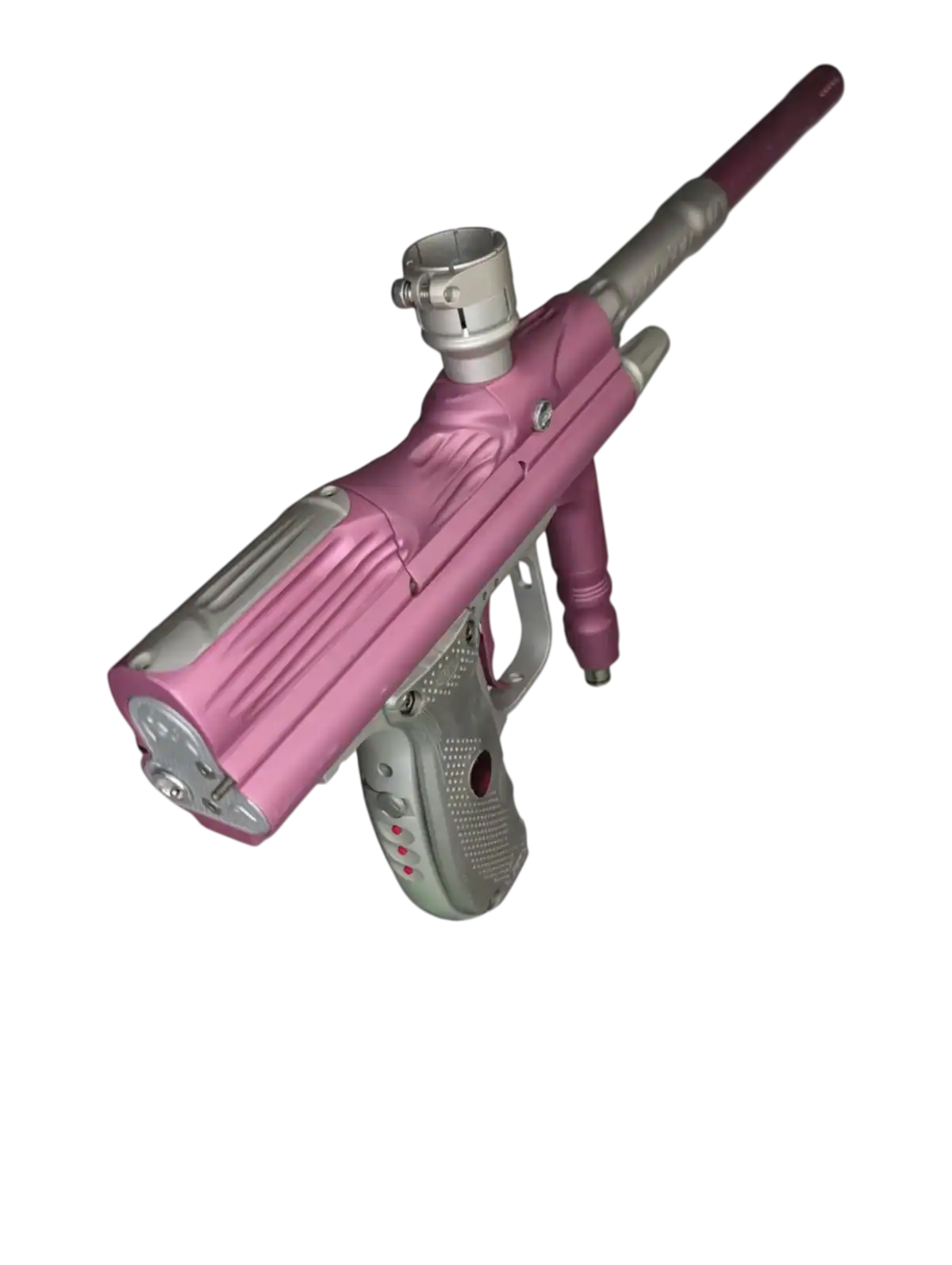 angel speed demon, pink / silver used