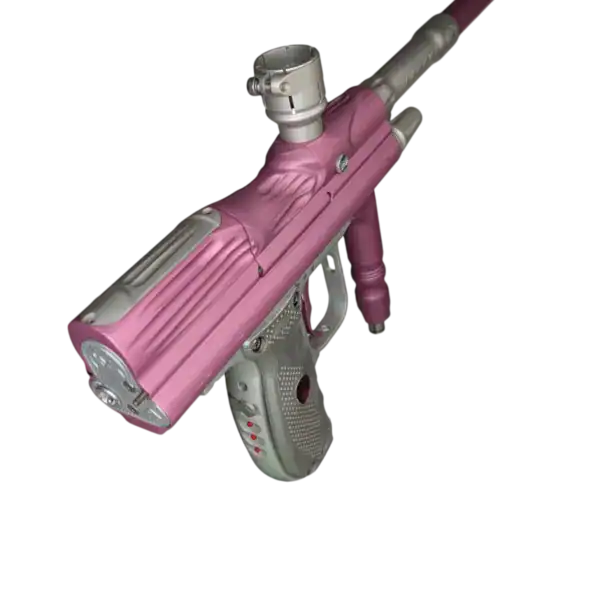 angel speed demon, pink / silver used