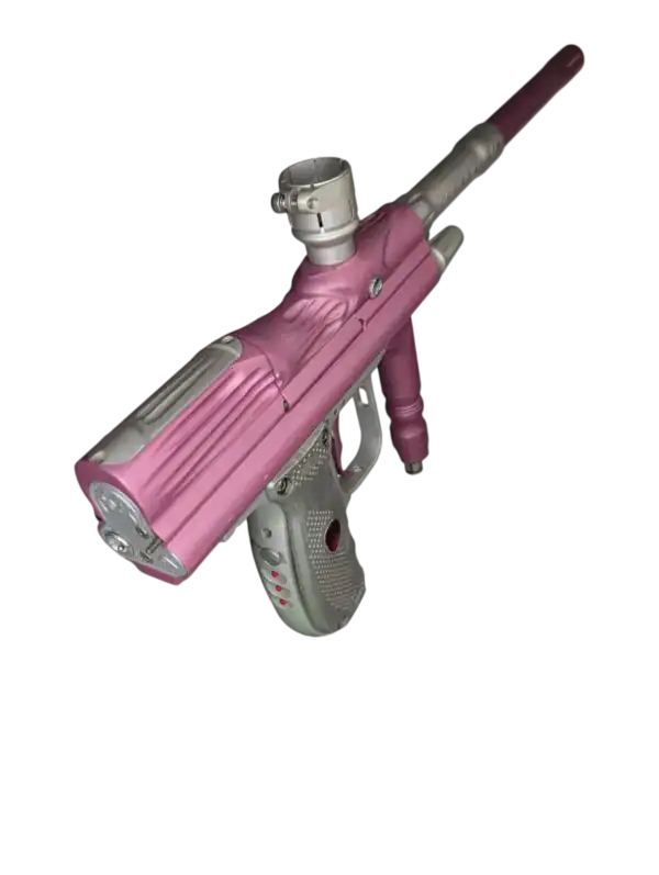 angel speed demon, pink / silver used