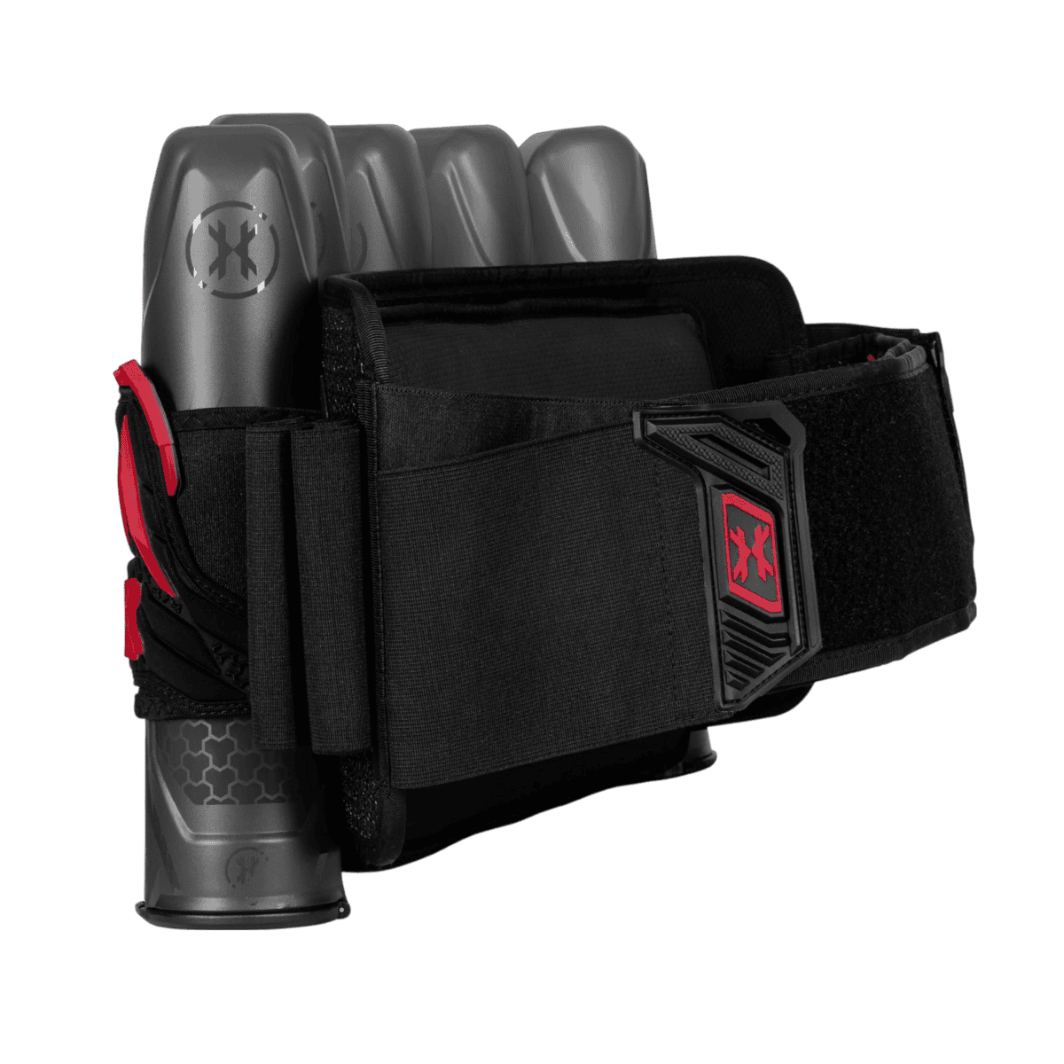 Harnais De Paintball HK Army Zero G Lite 4+3 – Rouge – Neuf