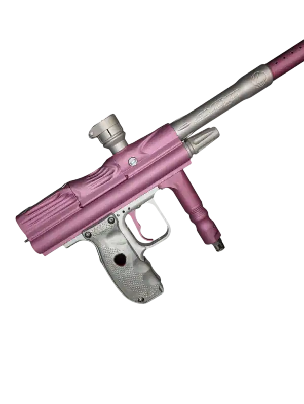 angel speed demon, pink / silver used