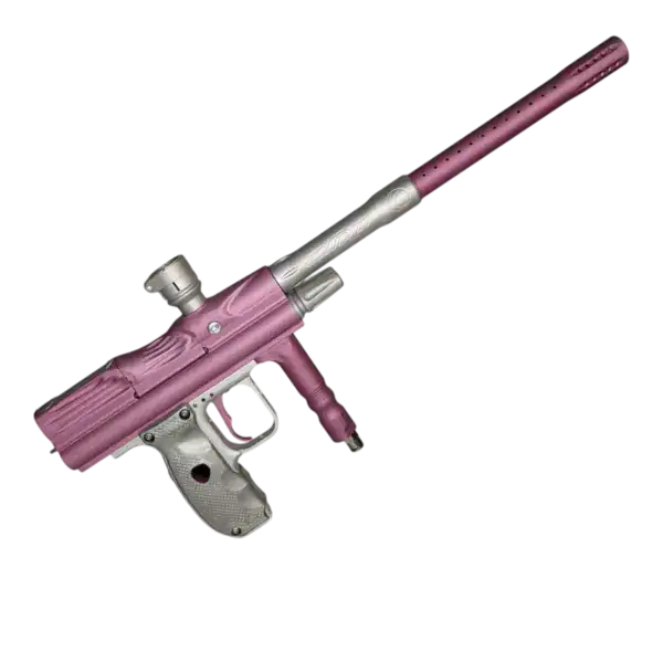 angel speed demon, pink / silver used