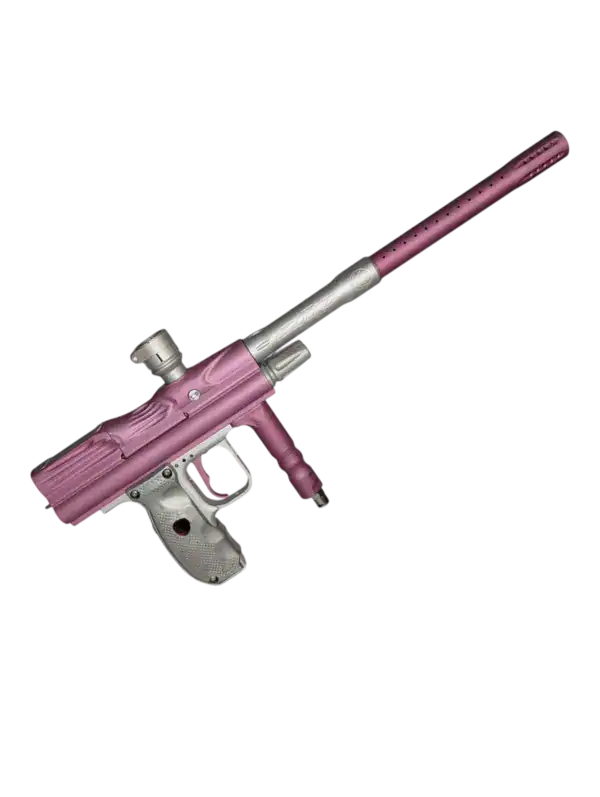 angel speed demon, pink / silver used