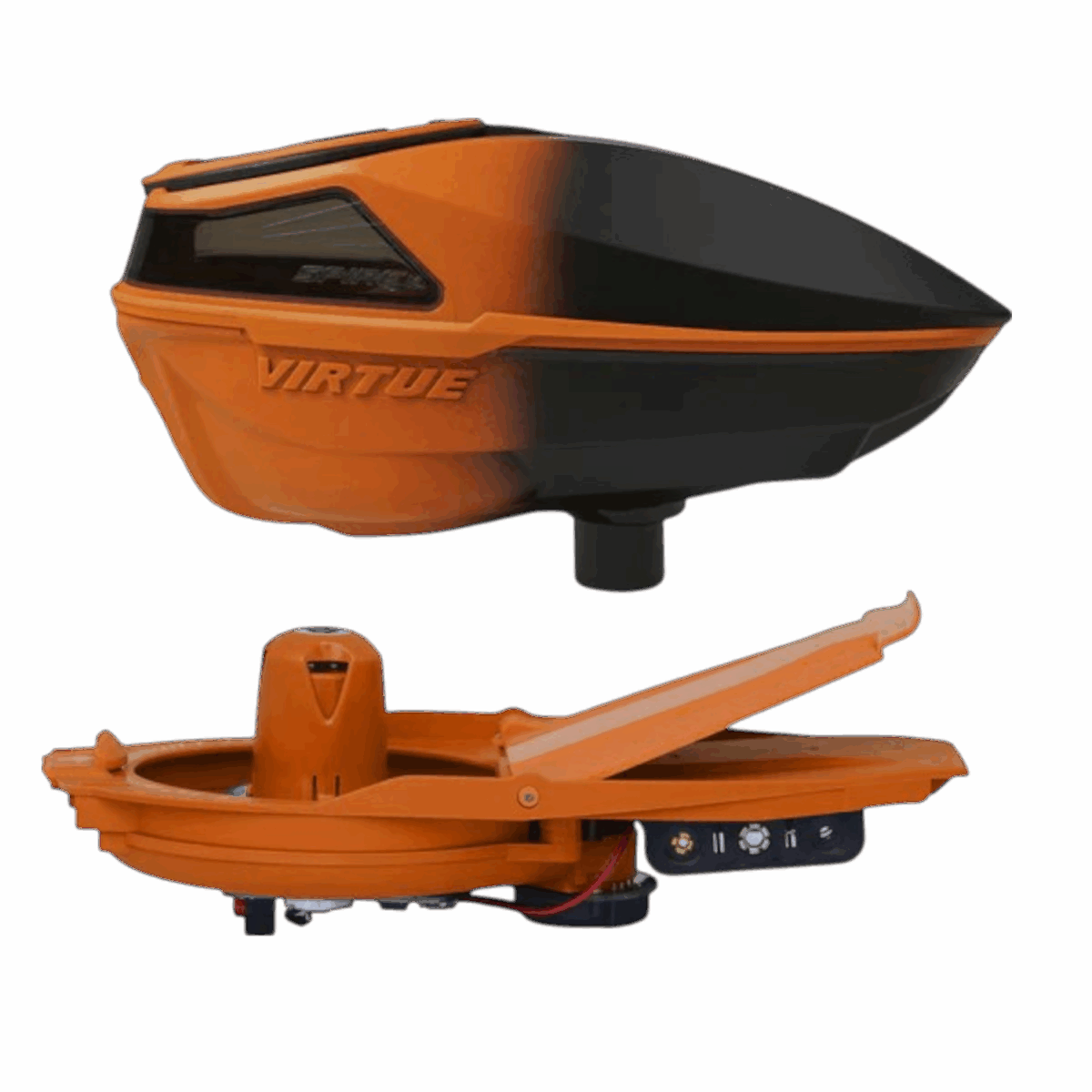 Virtue Spire V Loader - Orange Black Fade - NEW - Image 2