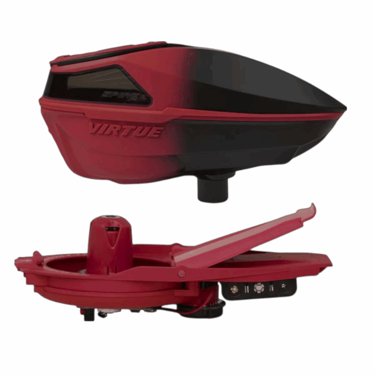 Virtue Spire V Loader - Red Black Fade - New - Image 2