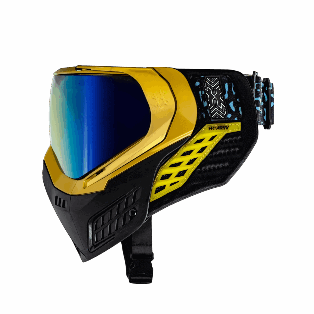 KLR Goggle Blackout Gold - New - Image 2