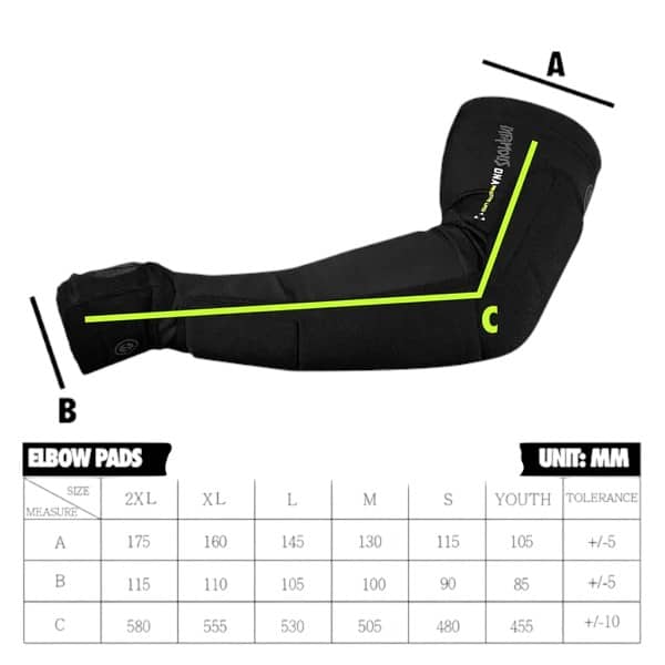 PRO DNA Elbow Pads – Gen 2, 3XL -NEW - Image 2