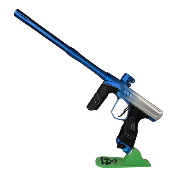 dye dsr+, blue / silver used