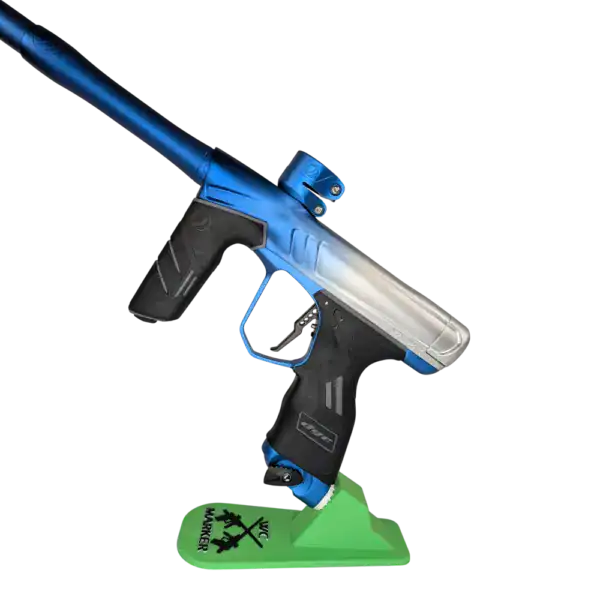dye dsr+, blue / silver used