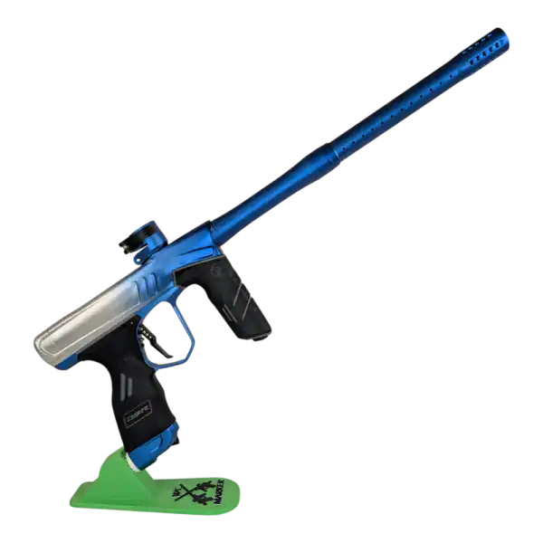 dye dsr+, blue / silver used