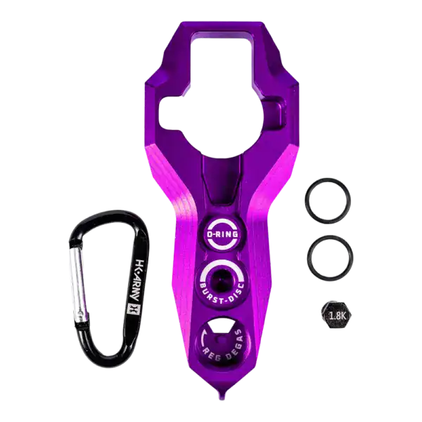 hk army reg multi tool, purple new