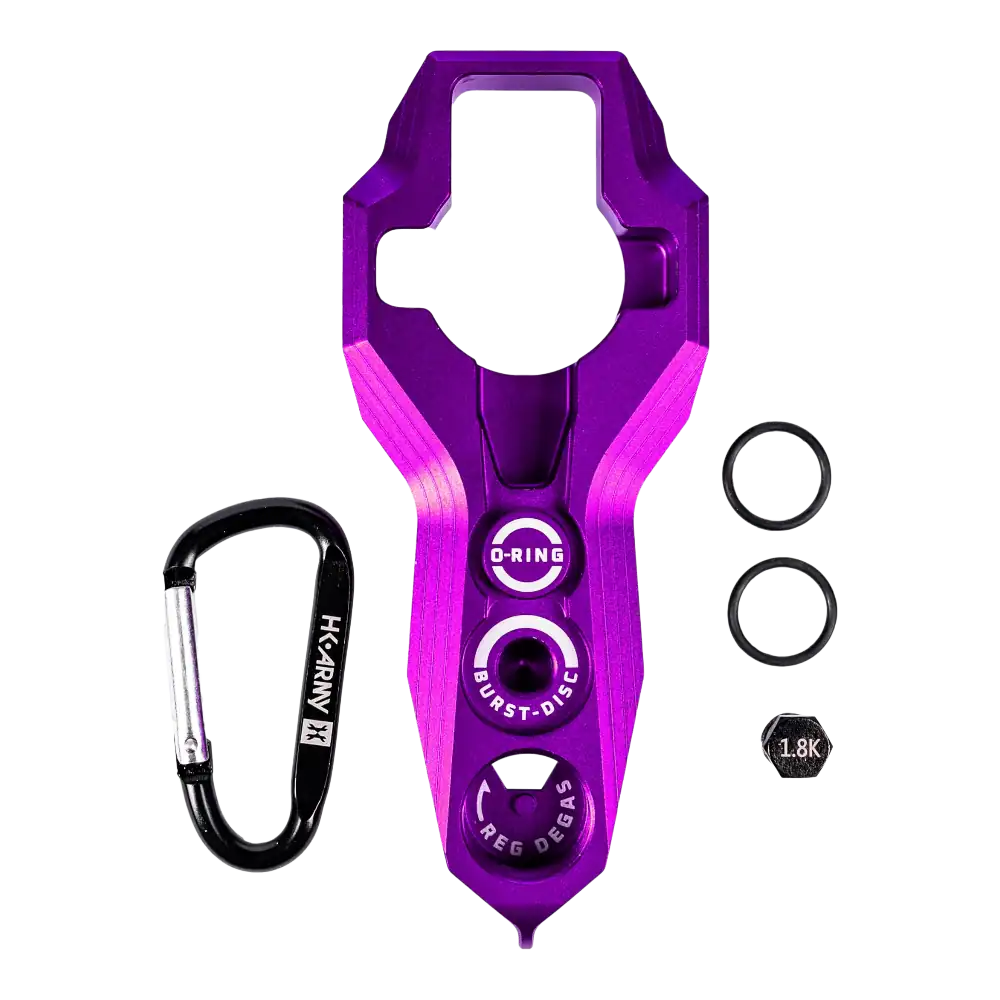 hk army reg multi tool, purple new