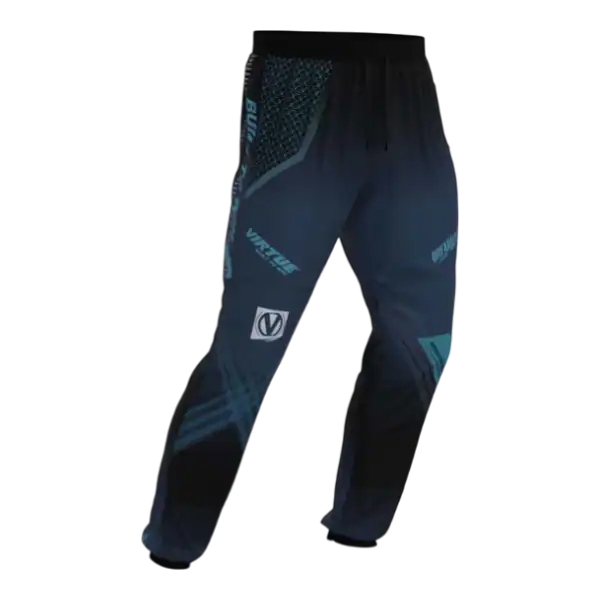 virtue breakout jogger, bullets cyan new