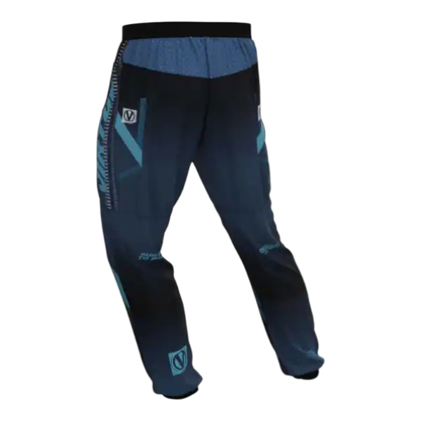 virtue breakout jogger, bullets cyan new