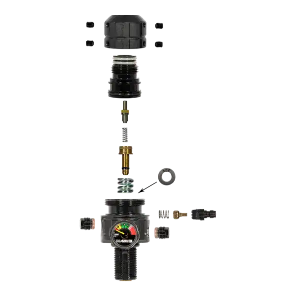 turbine pro regulator, standard body, black new