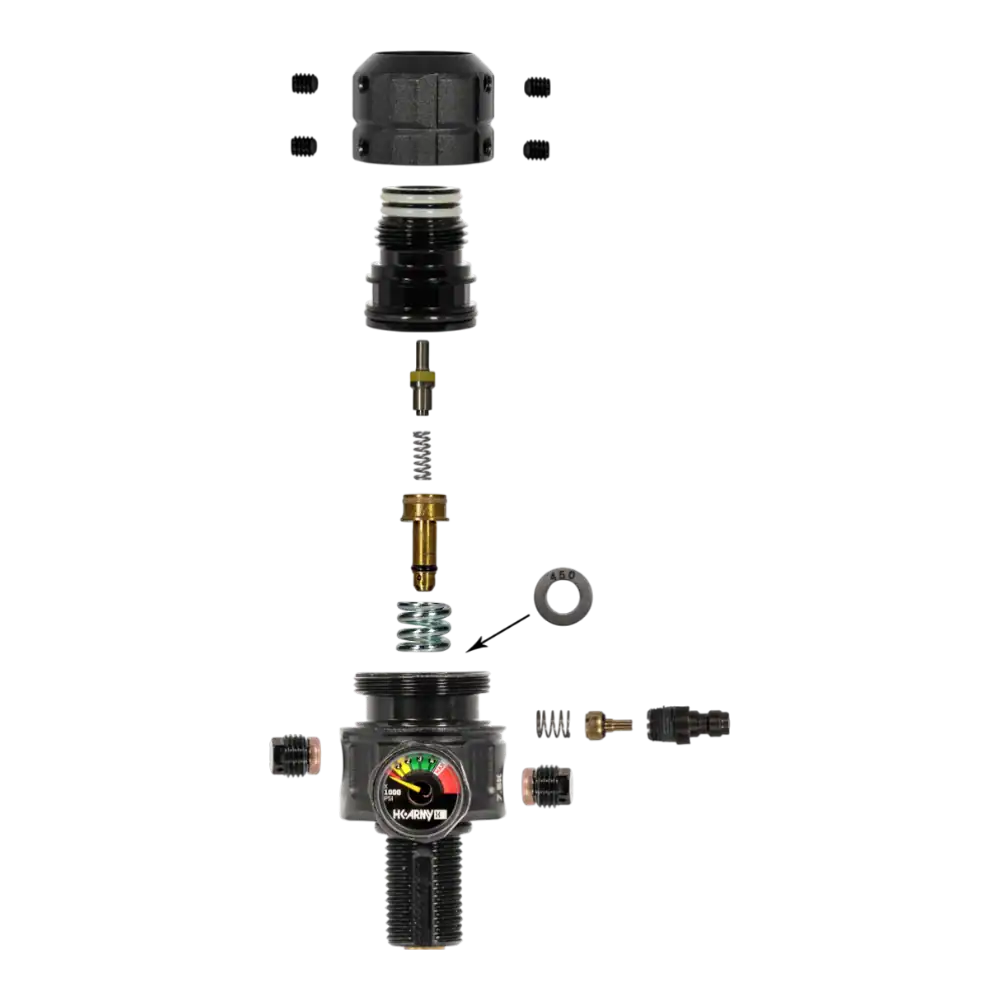 turbine pro regulator, standard body, black new