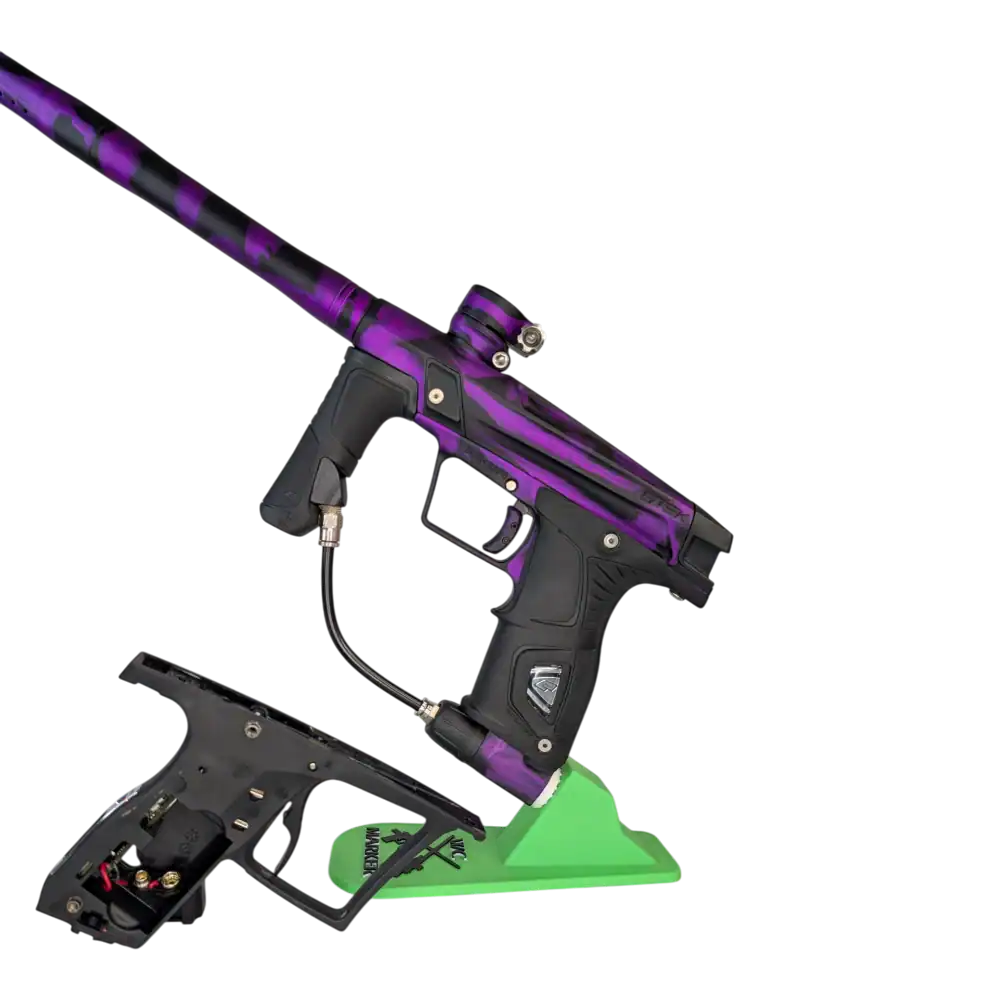 planet eclipse gtek, purple / black acid wash used