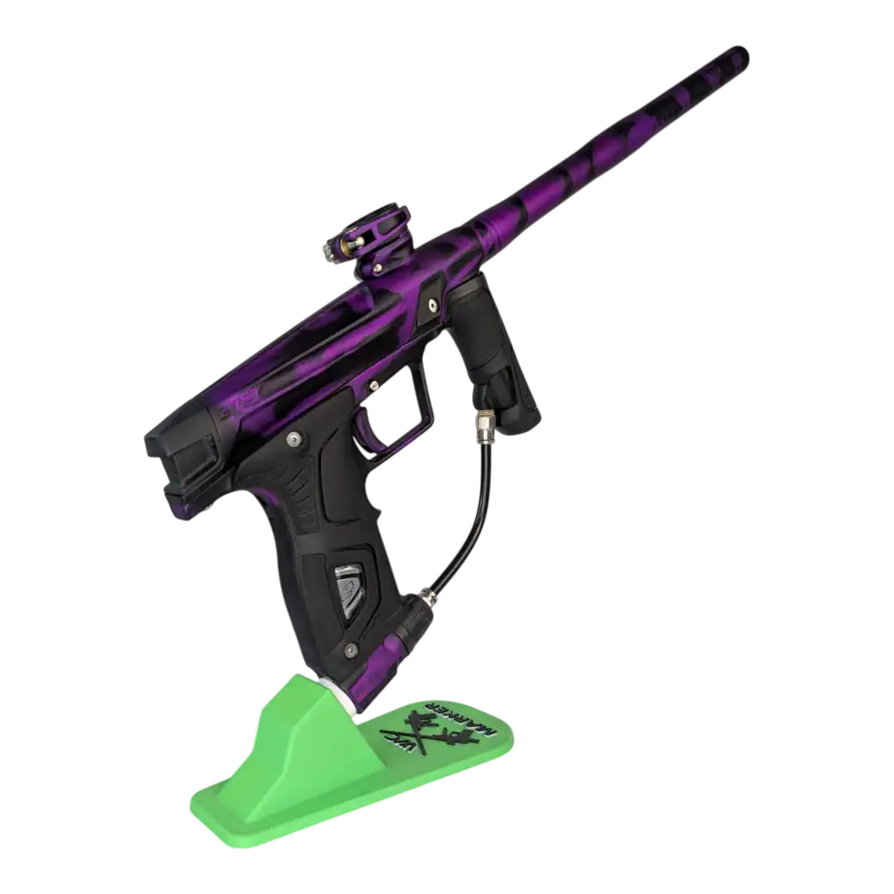 planet eclipse gtek, purple / black acid wash used