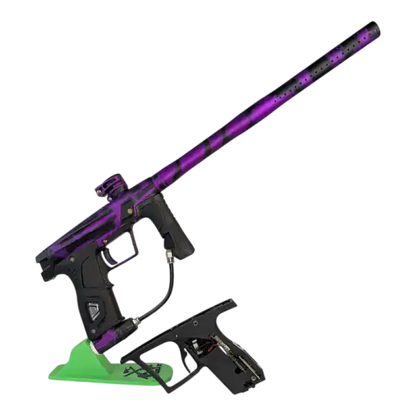 planet eclipse gtek, purple / black acid wash used