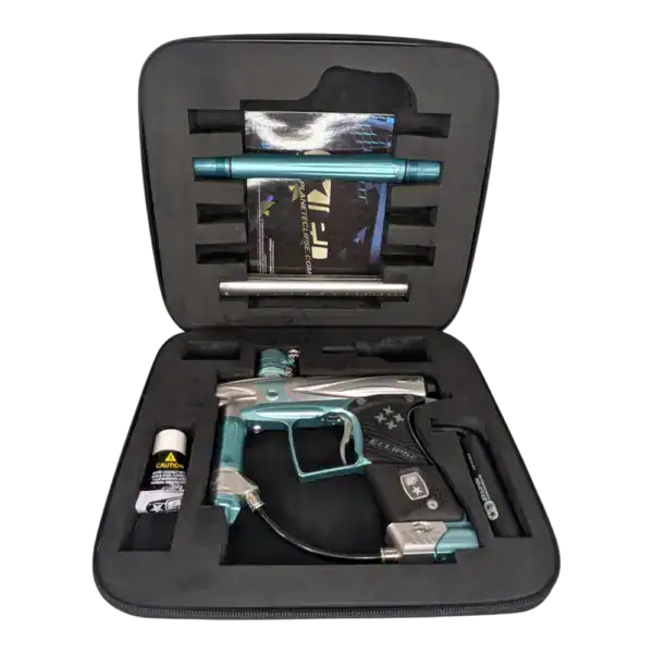 planet eclipse geo 2.1, silver / teal used