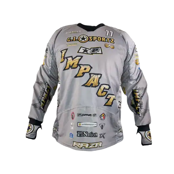 custom raza padded imperial jersey, impact, l used