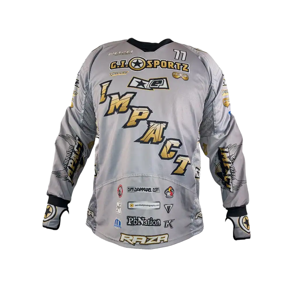 custom raza padded imperial jersey, impact, l used