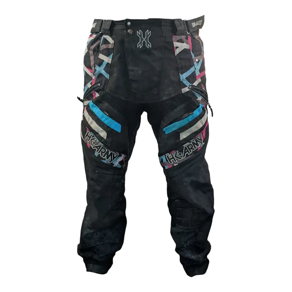hk army paintball pants, pink/blue artic used