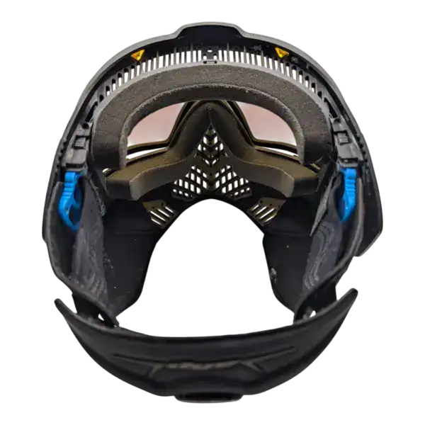 dye i5 paintball mask, onyx gold used