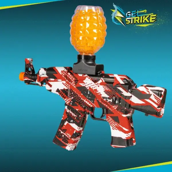 gelstrike apex ak rapid blaster, red new