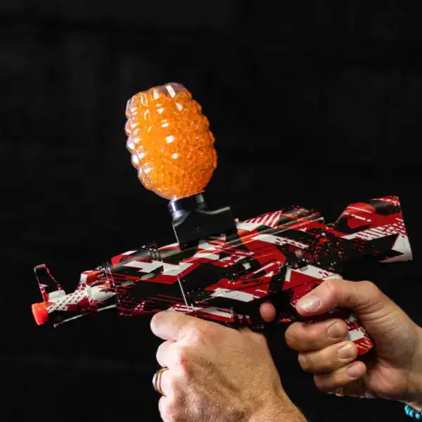 gelstrike apex ak rapid blaster, red new