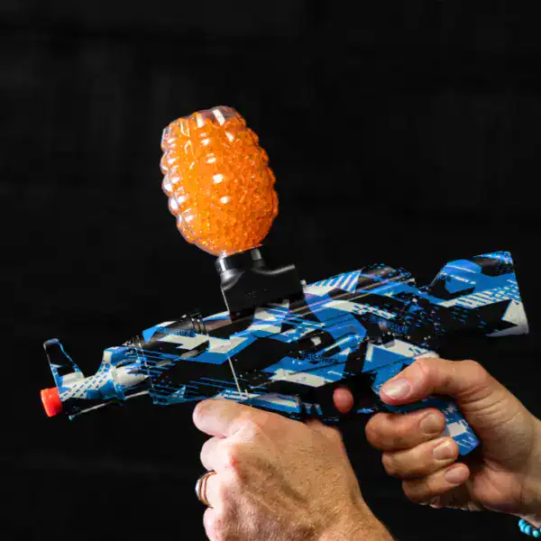 gelstrike apex ak rapid blaster, blue new