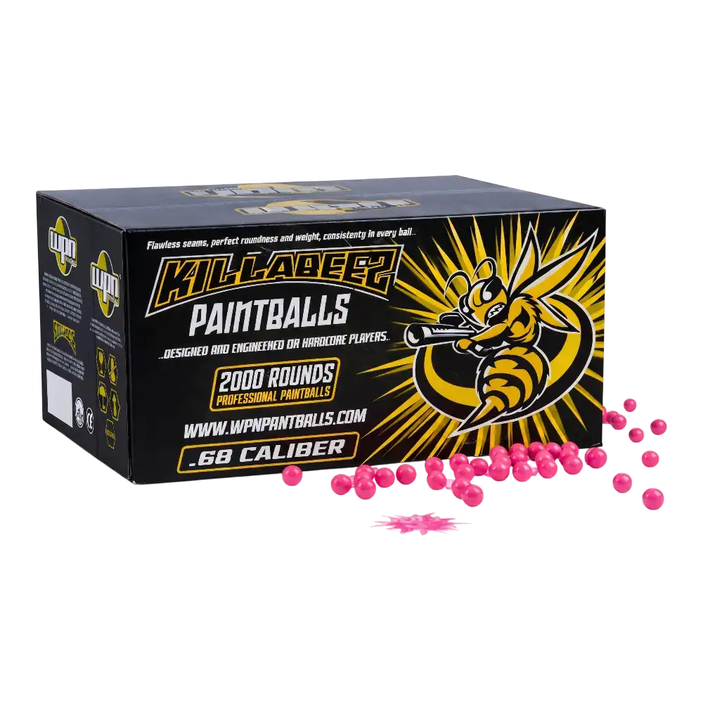 wpn paintballs | killabeez | white fill | winter formula