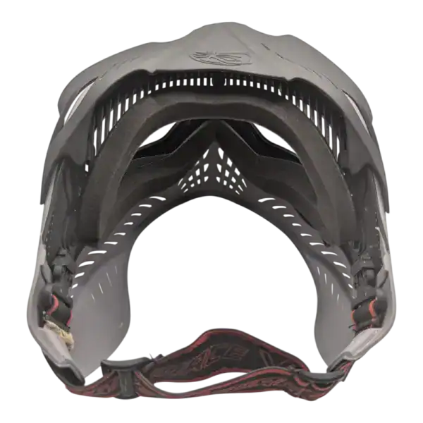 v force paintball mask, grey/black used