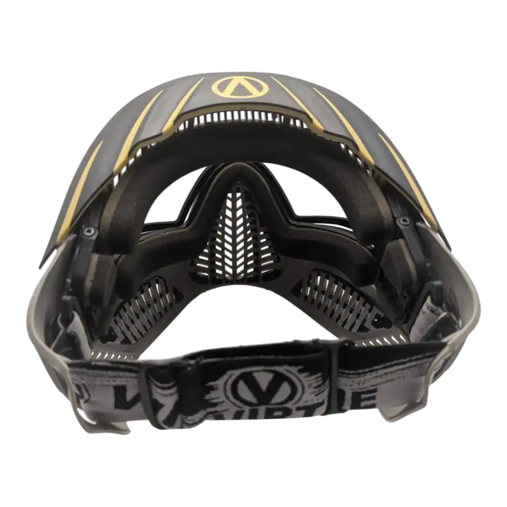 virtue ascend paintball mask grey/black used