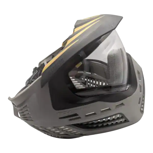 virtue ascend paintball mask grey/black used