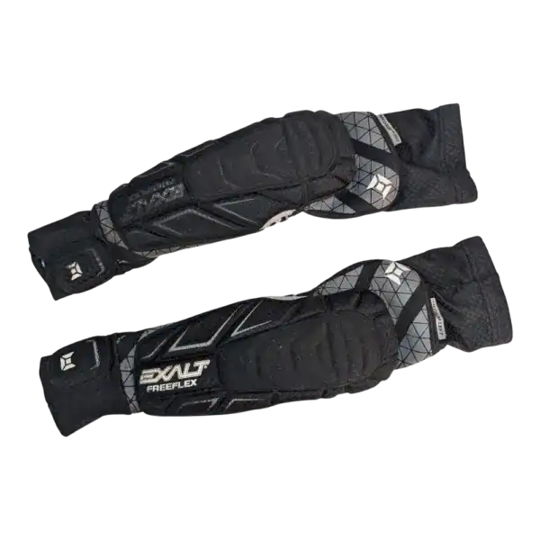 exalt freeflex elbow pads, black used