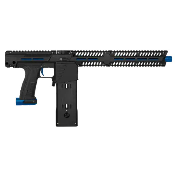 Planet Eclipse EMEK EMF100 MagFed Paintball Marker Fearless Blue tactical paintball gun