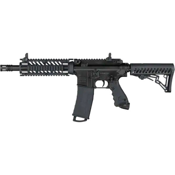 Tippmann TMC 68 Mag Fed Marker tactical black paintball gun.