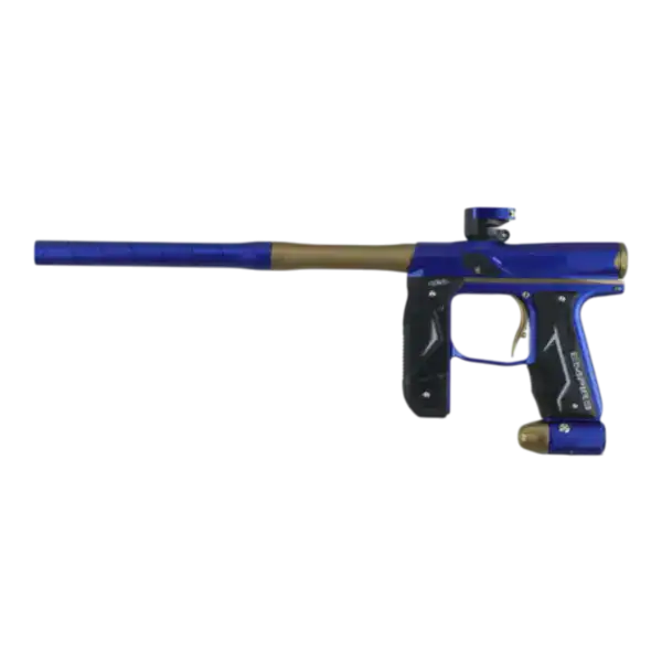empire axe 2.0 paintball marker | dust blue / dust bronze | new